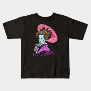 Dead Zombie Geisha Kids T-Shirt